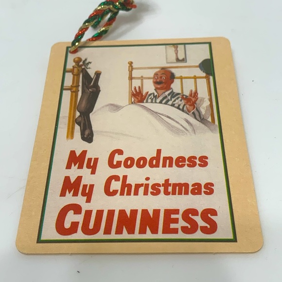 GUINNESS coaster ornaments 6 pack - Picture 6 of 7
